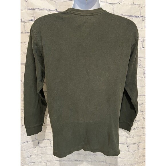 Nautica Men's Navtech Crewneck Cotton Sweater, Pine Forest Green, Medium - Picture 3 of 4
